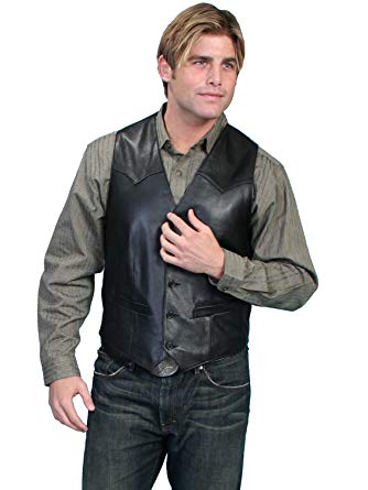 Scully Men's Lamb Leather Vest - 503-189