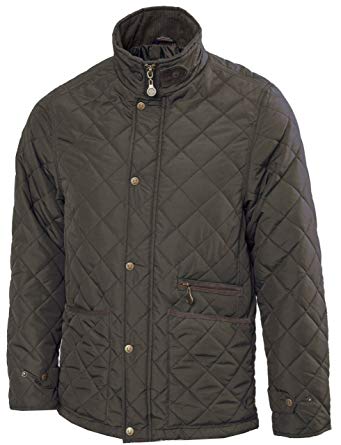 Vedoneire Mens Olive Green Quilted Gilet (3034) Sleeveless Jacket