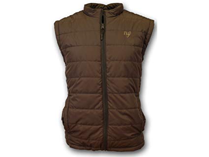 Natural Gear Men's Synthetic Down Insulated Vest Polyester Brown XL