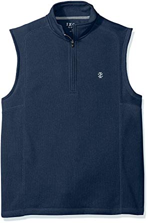 IZOD Men's 1/4 Zip Water Proof Vest