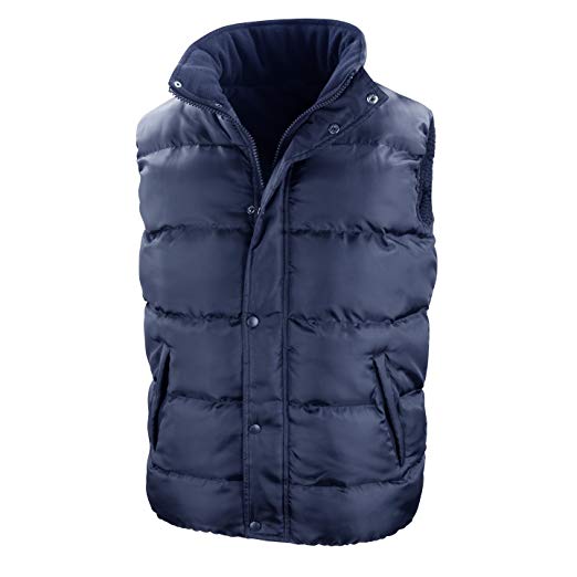 Result Mens Core Nova Lux Padded Fleece Lined Bodywarmer Jacket