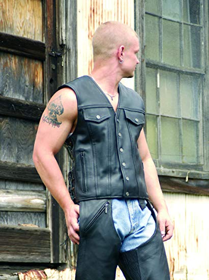Milwaukee Motorcycle Clothing Company Men's Gambler Vest (XXX-Large)