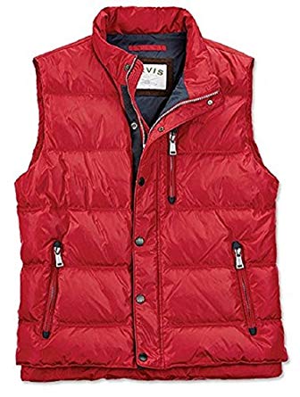 Orvis Essex Down Vest,Large,Red