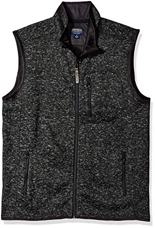 Smith's Workwear Men's Full Zip Sweater Fleece Vest